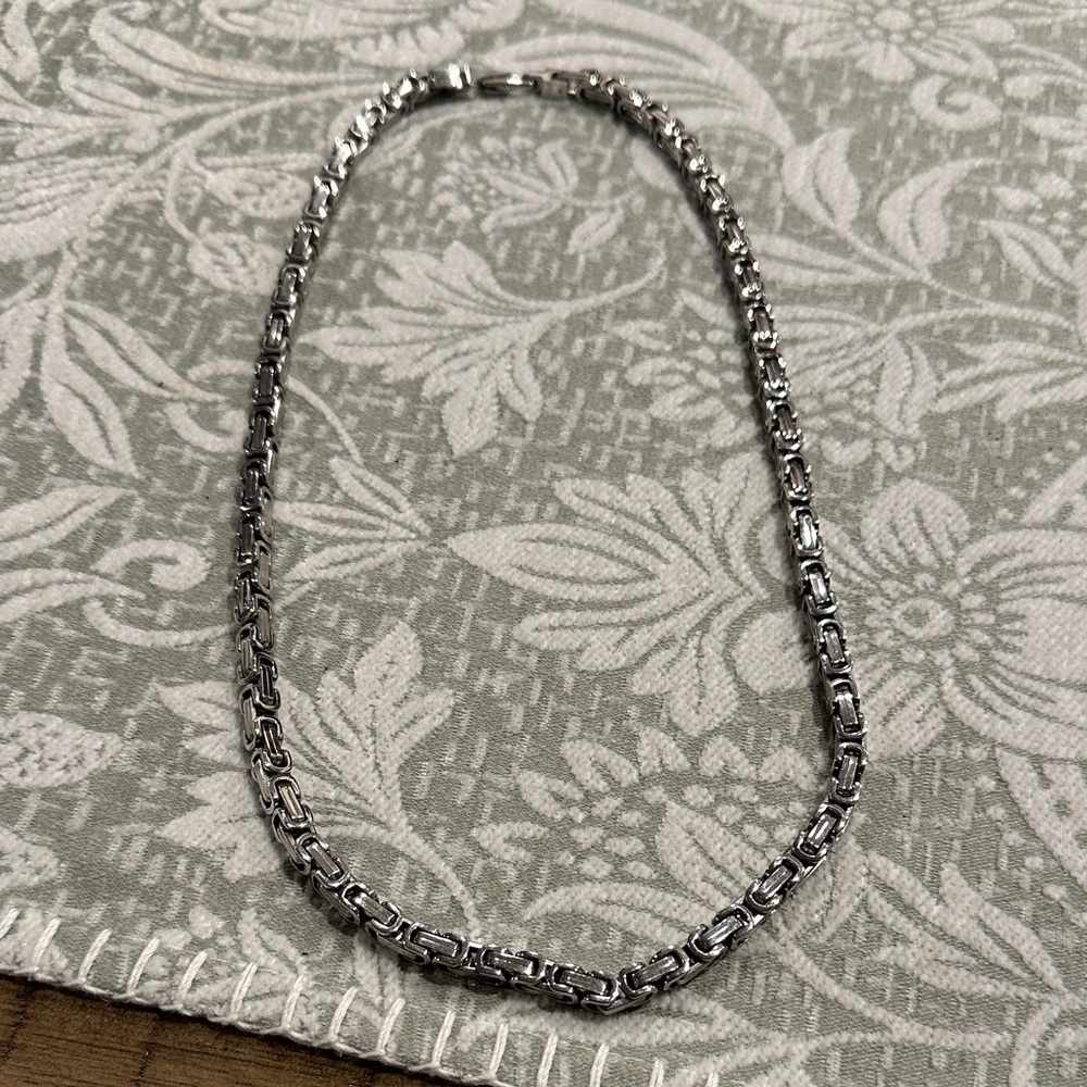 Silver Chain Necklace